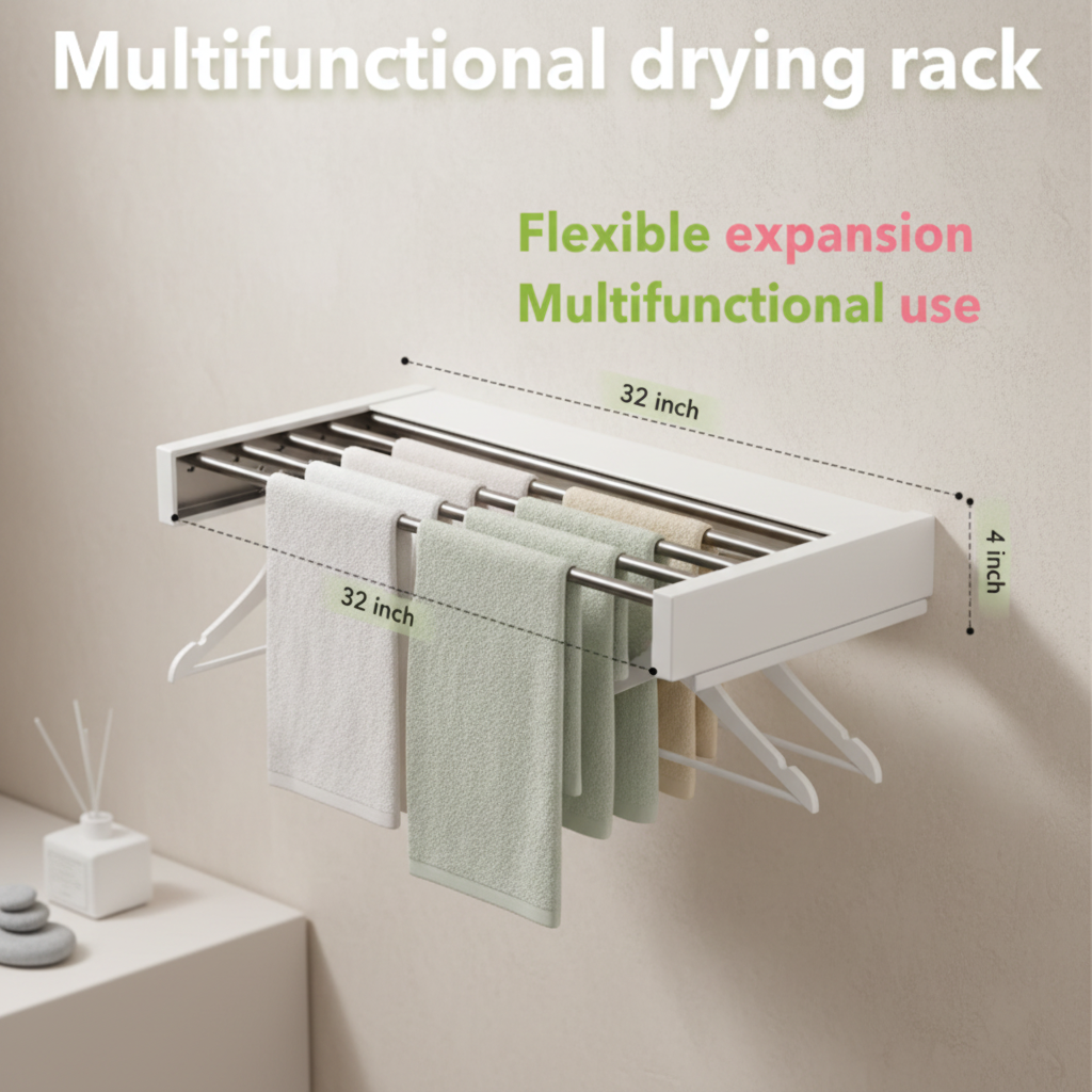 High-quality multifunctional drying rack