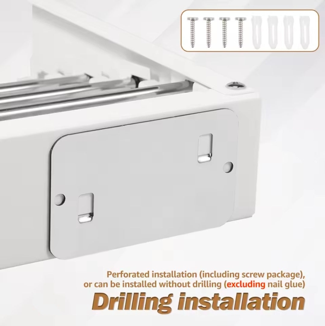 Wall-Mounted Foldable Drying Rack